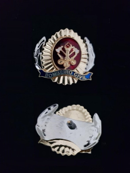 Brasões De Boinas-bombeiro Civil- 7und 1
