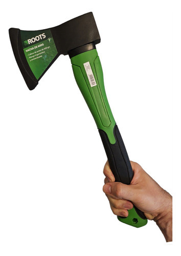 Hacha 600g Mango De Goma Antideslizante Roots 1