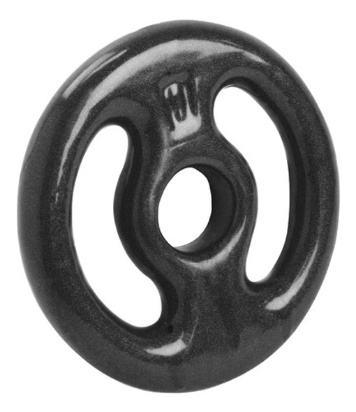 Anilha Emborrachada Preto 20kg 0