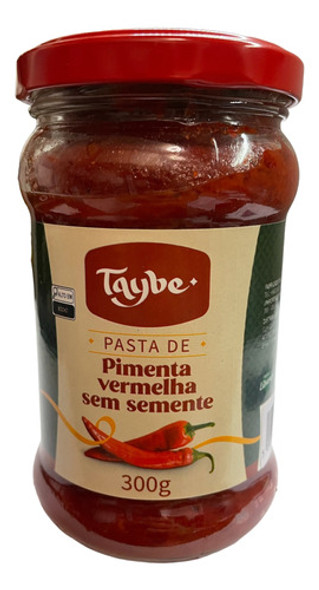 Pasta De Pimenta Vermelha Taybe 300g 0
