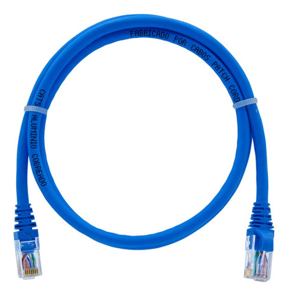 Kit 120 Un. Cabo Para Internet Cat5e Rj45 1 Metro + Brindes 0