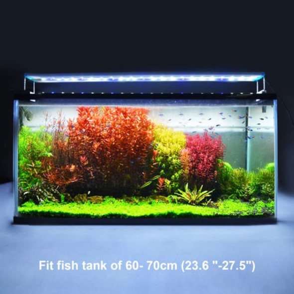 46 Led Acuario Peces Tanque Extensible Ligero Ajuste Para El 1