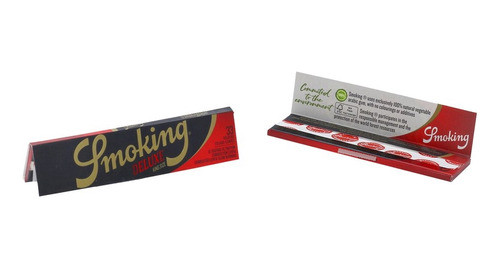 5 Sedas Smoking Deluxe King Size Com 33 Folhas 0