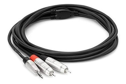 Hosa Hmr003y Cable Pro Stereo Breakout 35 Mm Trsdual Rca 3 P 1