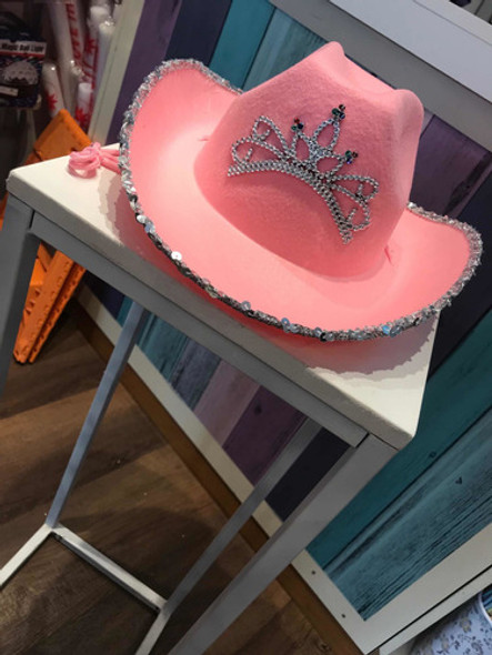 Sombrero Ranchera Rosa Cotillón 1