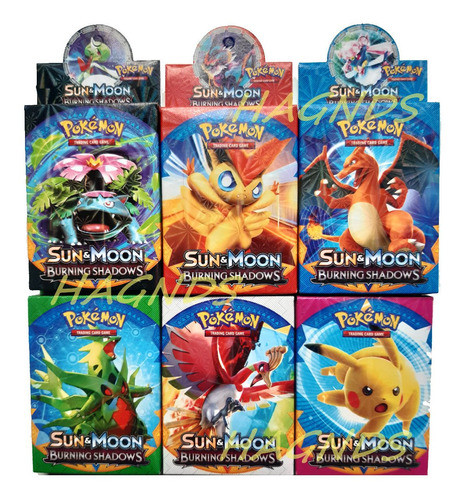 Cartas Pokemon Sun & Moon Set De Mazos Gx X120 1