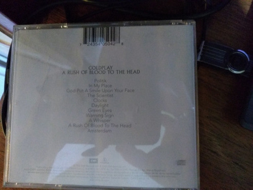 Cd Coldplay A Rush Of Blood To The Head Usado 1