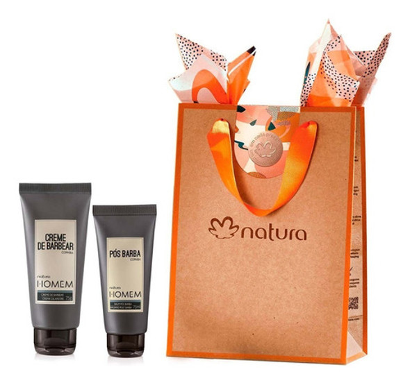 Regalo! Kit Para Barba Homem Balsamo Y Crema 75 Gr - Natura 0 Regalo! Kit Para Barba Homem Balsamo Y Crema 75 Gr - Natura 0