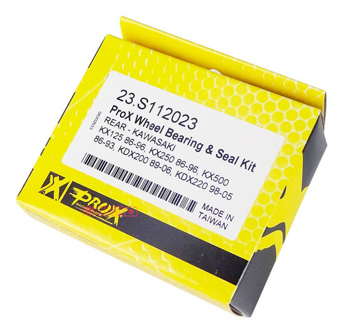 Kit Rulemanes Y Retenes Rueda Trasero Kawasaki Kx 125 1