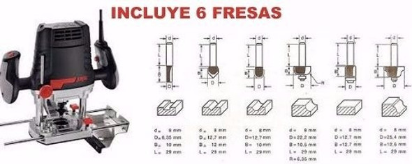 Router Fresadora Electrica Skil 1100w Plaza Verdi 1
