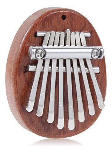 Kalimba Thumb Piano 8 Keys Portable Mini Wooden Finger Mbira 0