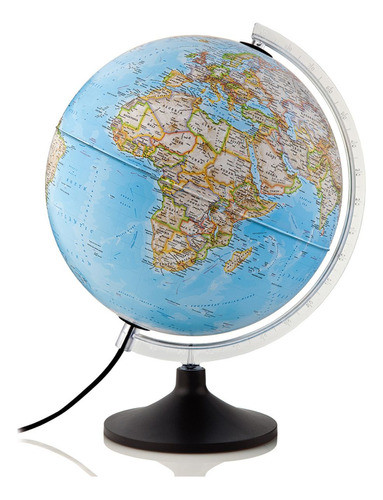Globo Terrestre Carbon Classic Nat Geographic 30cm - Abajur 0