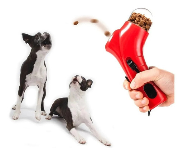 Juguete Interactivo Lanzador Comida Mascota Perros Gatos 1