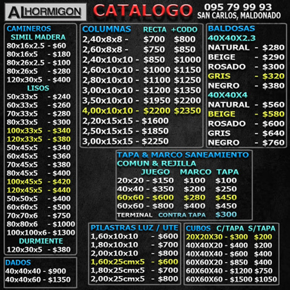 Caminero Peatonal Al Hormigon 70x45x5 1