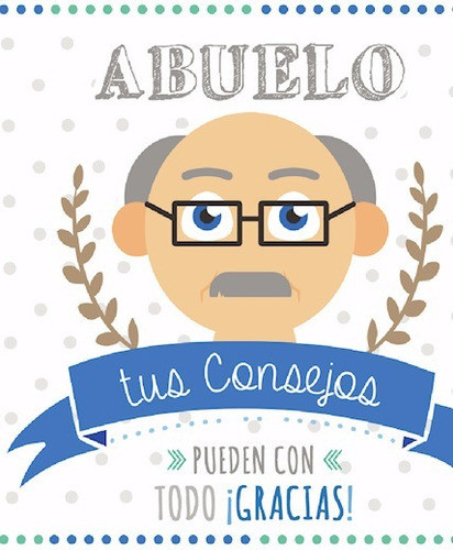 Taza Ceramica Abuelo Gracias! Tus Consejos Pueden Con Todo 1