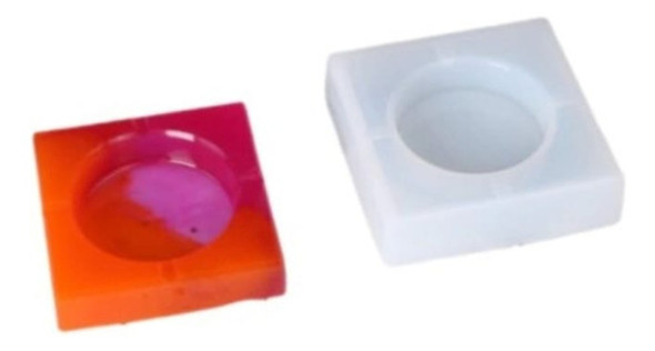 Molde Cenicero Forma Cuadrado 0