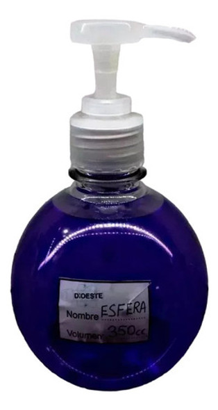 10 Envases Esfera Jabon Liquido De 350ml Bomba Cremera 0