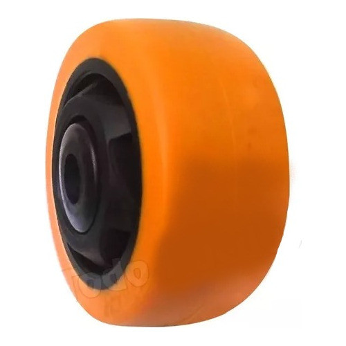 Rueda De Poliuretano Con Rulemanes 75mm Para 100kg C/u 1
