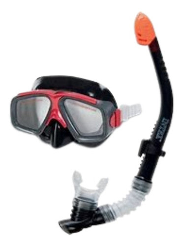 Kit Mascara Y Snorkel Surf Intex 0