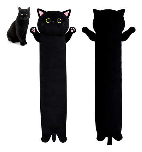 Mufeiruo Long Cat Felpa Body Pillow, 22.5  Lindo Gato Largo 0