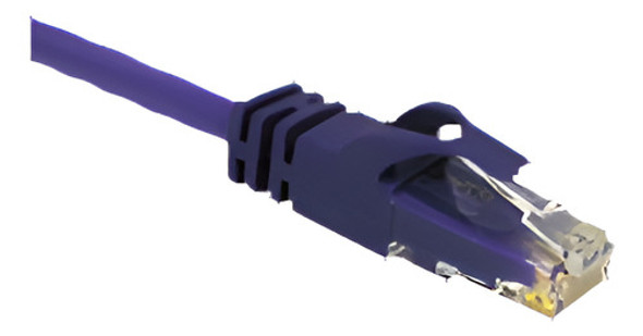 C2g 50ft Cat6 550mhz Cable De Conexión Snagless Púrpura 0