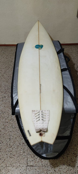 Tabla De Surf Shortboard 5'11 Usada Taba Versatil 0