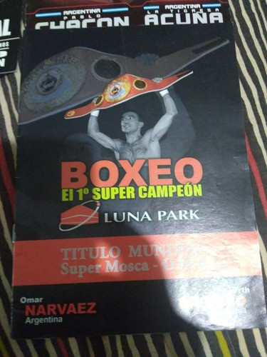 Programas De Boxeo En Luna Park 1