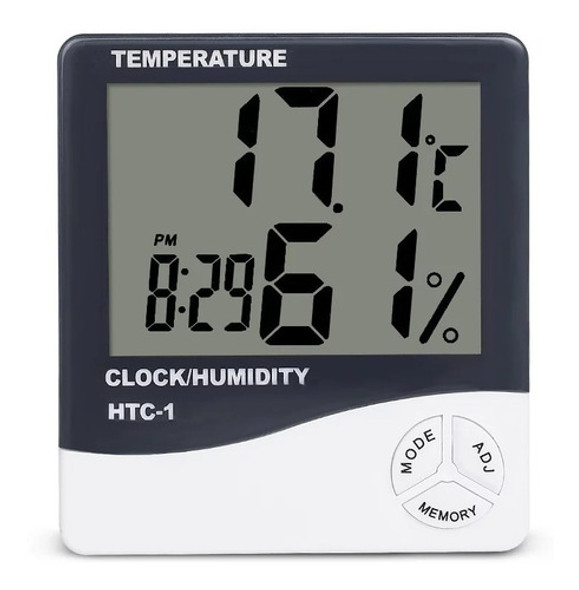 Reloj Con Alarma, Medidor Temperatura, Humedad 0