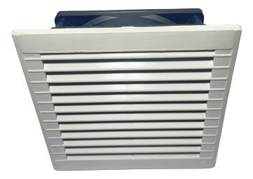 Conjunto De Ventilação Embutir 150x150 230v Cinza Ral7035 0