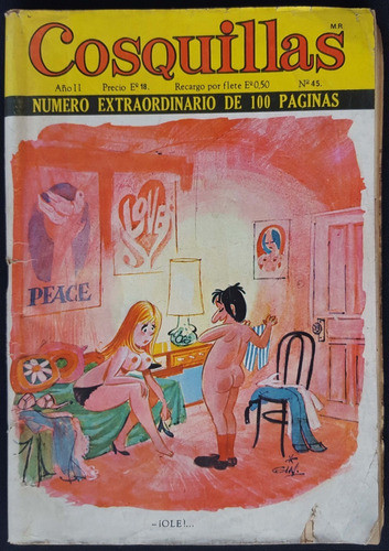 Antigua Revista Cosquillas. Nro. Extr. Año 1972. 39371 0