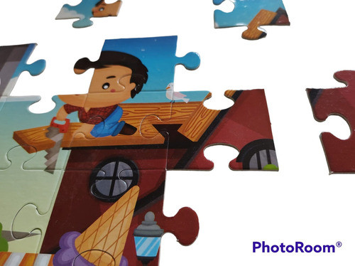 1 Rompecabezas Infantil De Oficios X25pzs Jibuk 1