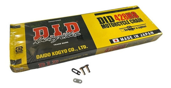 Cadena Moto 428 Hs X 108 Did Japon Rb Avant Motos 0
