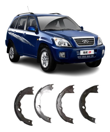 Cintas De Freno Traseras Chery Tiggo Año 2008 0