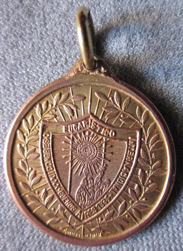Antigua Medalla De Virgen De Lujan Año 1934 1