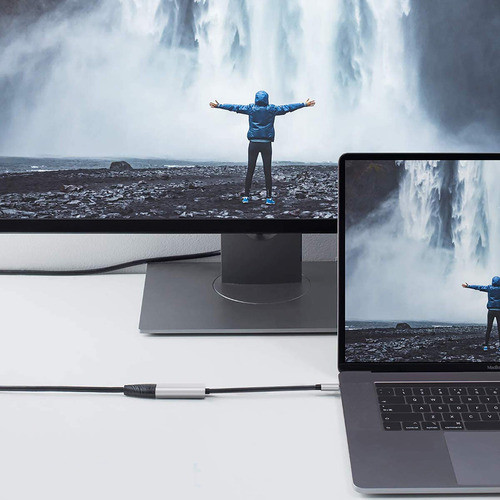 Usbgd Adaptador Usb-c A Hdmi, Hub Usb Tipo C Porttil De Alum 1
