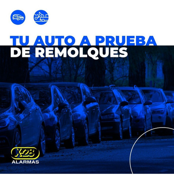 Sensor De Movimiento Antirremolque X-28 Alarma Auto Moto Dmv 1