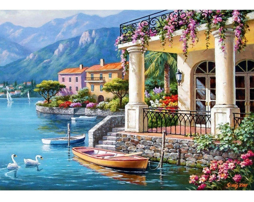Puzzle 3000 Piezas Villa On The Bay Anatolian 1