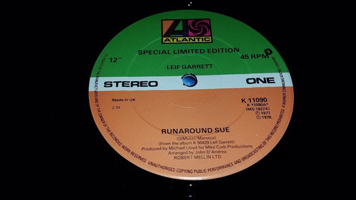 Leif Garrett Runaround Sue California Girls Vinilo Poster 79 1
