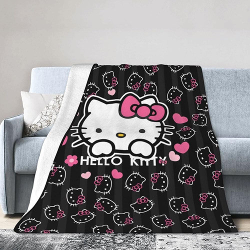 Manta Kawaii Linda Manta Manta Súper Suave Para Cama Sofá Co 1