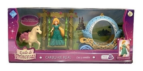 Carruaje Real Princesas Duende Azul Fibro 6973 0