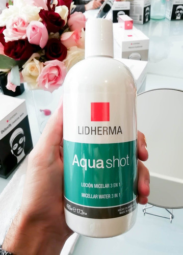 Kit Aqua Shot Loción Micelar + Loción De Hierbas Lidherma 1