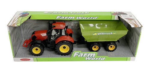 Tractor De Juguete Con Zorra Shan 0