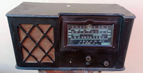 Radio Antigua Valvular Marconi Ojo Magico No Enciende 0
