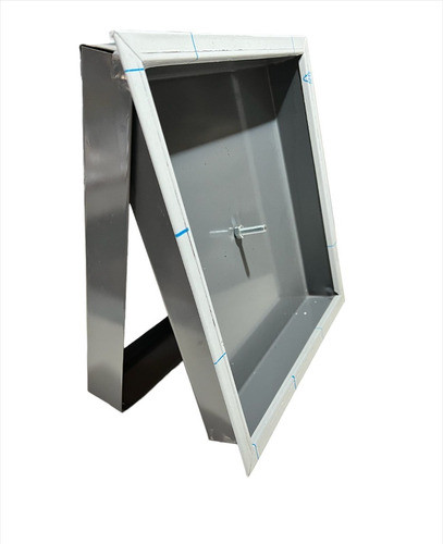 Tapa Cámara Séptica Reforzada 60x60 Cm De Chapa Ac.inox Cu 1