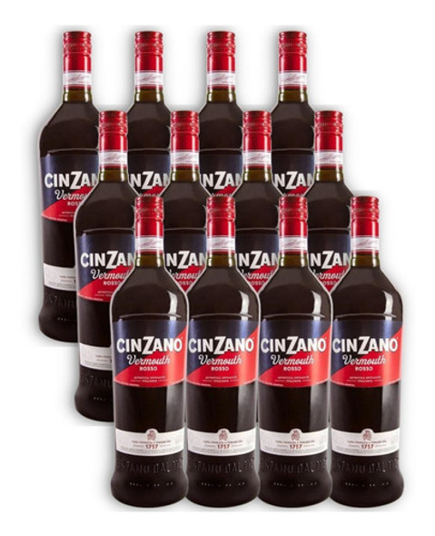 Aperitivo Vermouth Cinzano Rosso X12u 1000ml 0