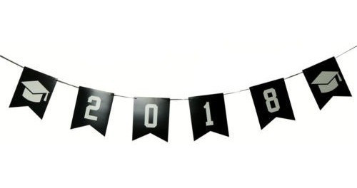 2018 Sombrero Doctorado Posgrado Banderas De Papel Para Fies 1