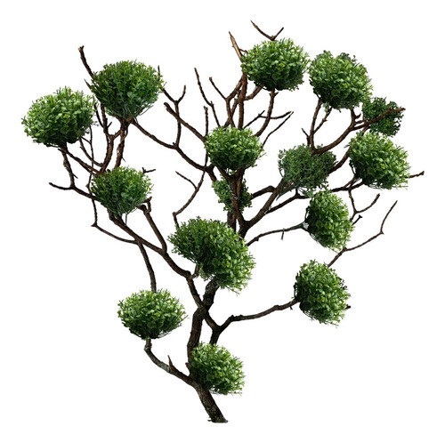 Kit 12 Mini Galhos Artificiais (72 Hastes Total) Permanentes 0