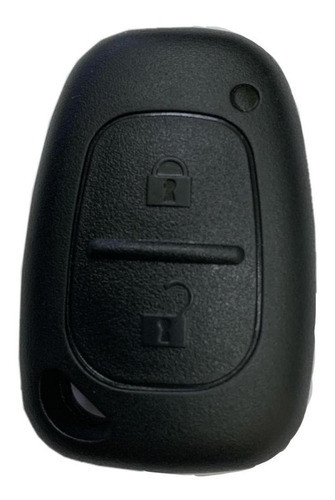 Kit Carcasa Llave + Funda Silicona 2 Botones Alineados 1