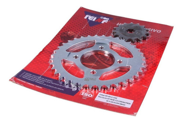 Kit corona Piñon Reinf c23 Zanella Swing 110 Rr (36/15-428) 1