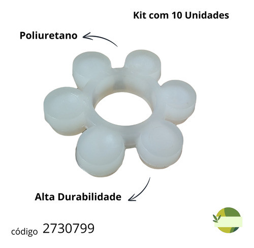 Acoplamento Para Turbina Plantadeira 2730799 - 10unid 1